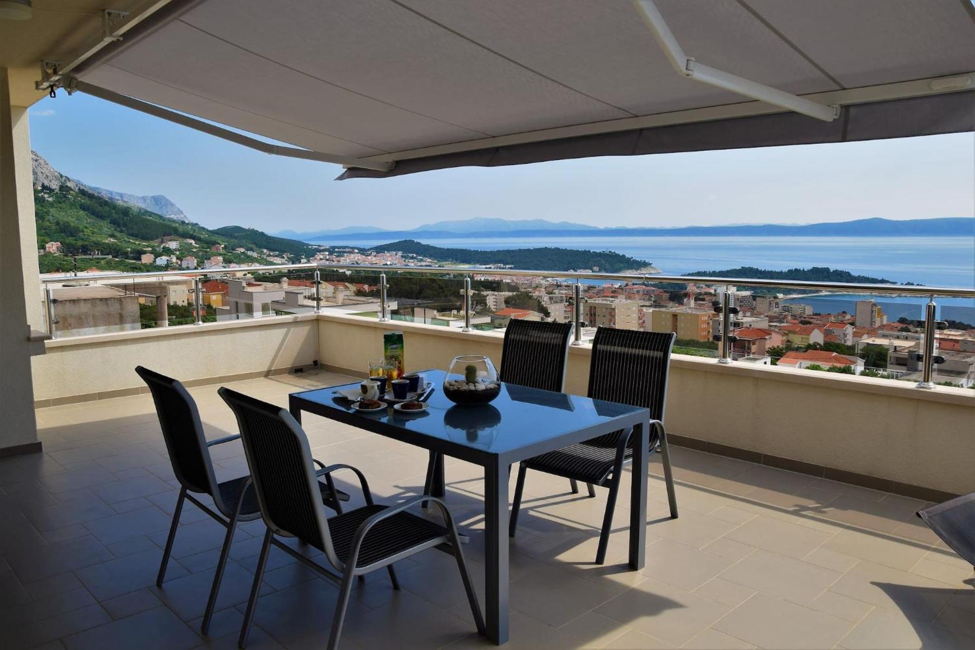 Apartments Adria View Makarska Ngoại thất bức ảnh